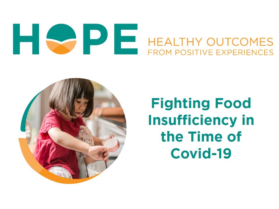 Fighting Food Insufficiency in the Time of Covid-19