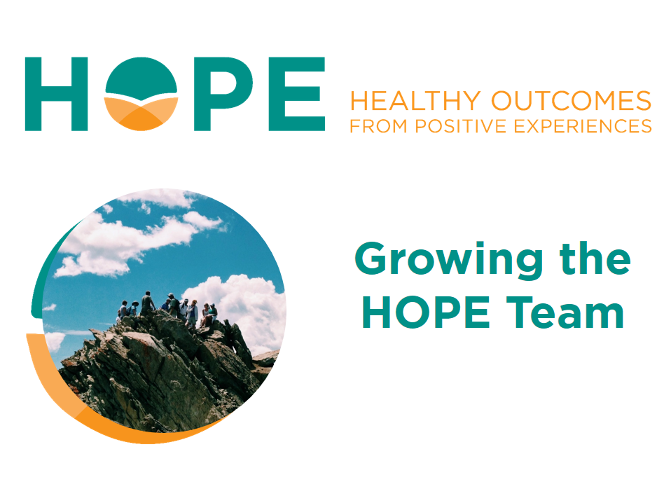 Growing the HOPE Team