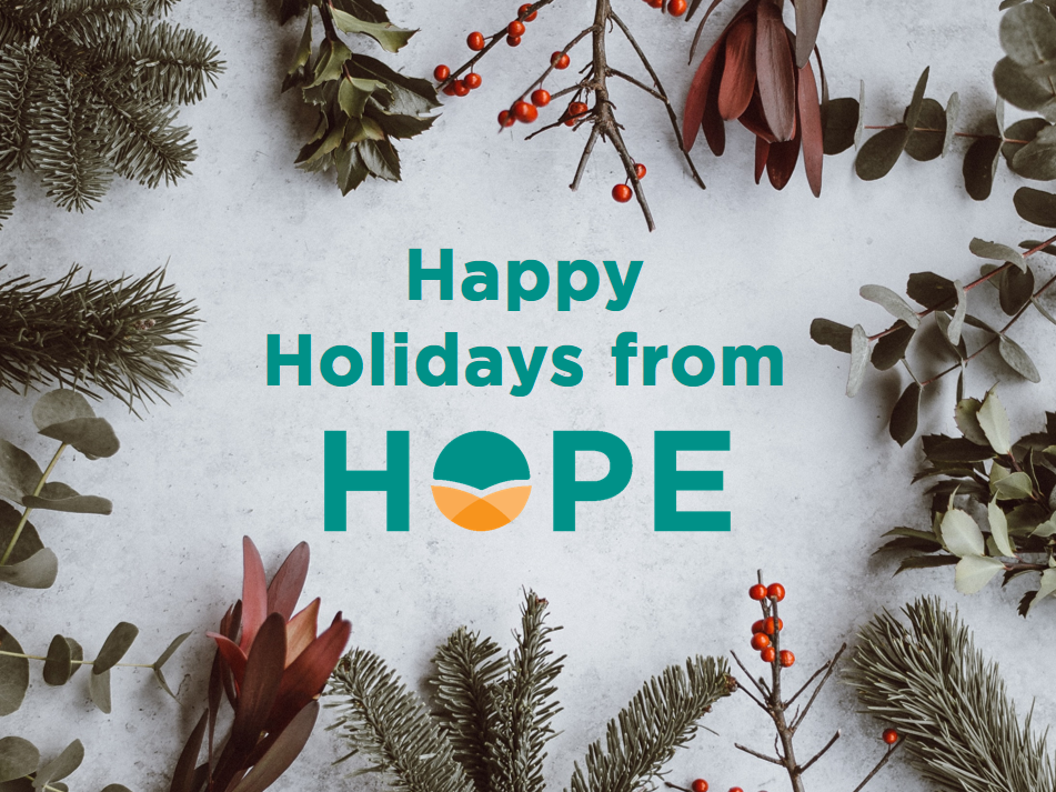 Happy Holidays from the HOPE National Resource Center