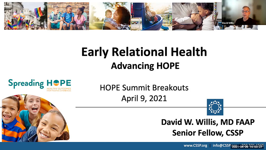 Cover of Early Relational Health Materials Packet