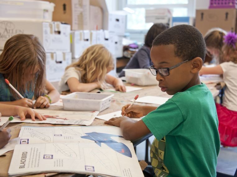 Kids in classroom