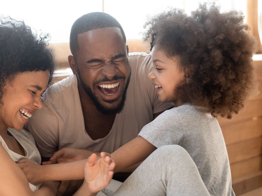 children laughing together