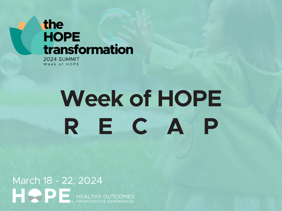 Week of HOPE - Recap