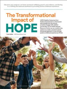 screenshot of the Transformational Impact of HOPE paper