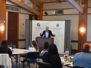 Dr. Sege speaking at Sacramento HOPE convening.